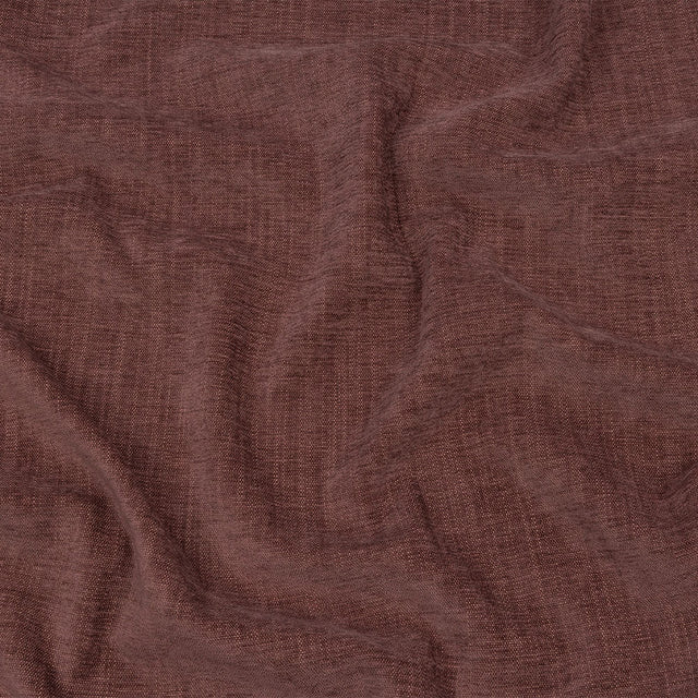 Polyester Upholstery Chenille - Mulberry - British Imported