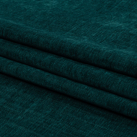 Polyester Upholstery Chenille - Peacock - British Imported