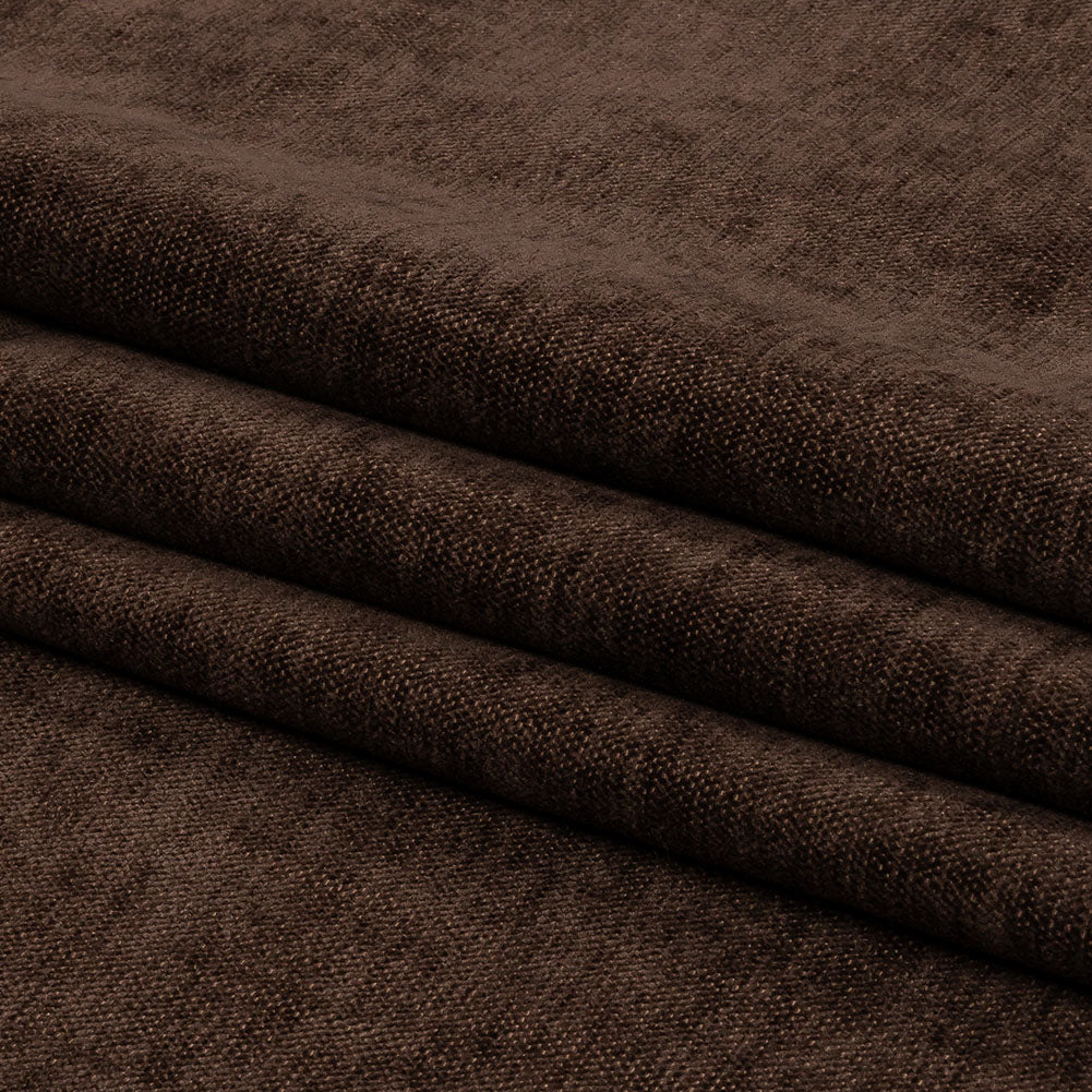 Polyester Upholstery Chenille - Praline - British Imported