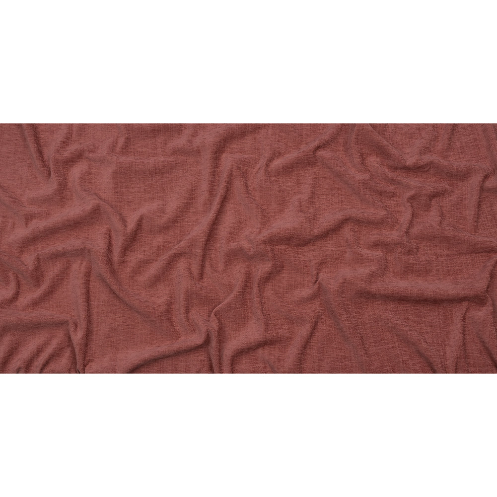 Polyester Upholstery Chenille - Rouge - British Imported