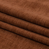 Polyester Upholstery Chenille - Rust - British Imported