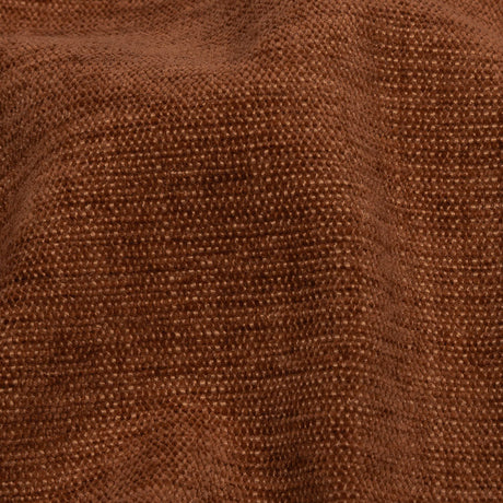 Polyester Upholstery Chenille - Rust - British Imported