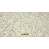 Cotton and Recycled Polyester Drapery Jacquard - Ivory Marbled Lines - British Imported