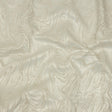 Cotton and Recycled Polyester Drapery Jacquard - Ivory Marbled Lines - British Imported