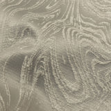 Cotton and Recycled Polyester Drapery Jacquard - Silver Marbled Lines - British Imported