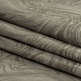 Cotton and Recycled Polyester Drapery Jacquard - Slate Marbled Lines - British Imported
