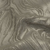 Cotton and Recycled Polyester Drapery Jacquard - Slate Marbled Lines - British Imported