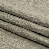 Cotton and Recycled Polyester Drapery Jacquard - Silver Bark-Like Abstract - British Imported