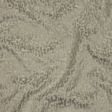 Cotton and Recycled Polyester Drapery Jacquard - Silver Bark-Like Abstract - British Imported