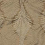 Cotton and Recycled Polyester Drapery Jacquard - Caramel Leaf Chains - British Imported
