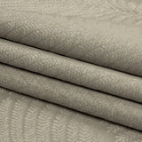 Cotton and Recycled Polyester Drapery Jacquard - Silver Leaf Chains - British Imported