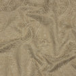 Cotton and Recycled Polyester Drapery Jacquard - Caramel Delicate Paisley - British Imported