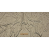 Cotton and Recycled Polyester Drapery Jacquard - Latte Delicate Paisley - British Imported