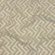 Cotton and Recycled Polyester Drapery Jacquard - Champagne Broken Chevrons - British Imported