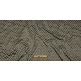 Cotton and Recycled Polyester Drapery Jacquard - Mole Fancy Little Ogees - British Imported