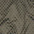 Cotton and Recycled Polyester Drapery Jacquard - Mole Fancy Little Ogees - British Imported