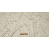 Cotton and Recycled Polyester Drapery Jacquard - Pearl Fancy Little Ogees - British Imported