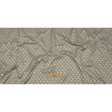 Cotton and Recycled Polyester Drapery Jacquard - Slate Fancy Little Ogees - British Imported