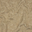 Cotton and Recycled Polyester Drapery Jacquard - Caramel Crosshatched Lines - British Imported
