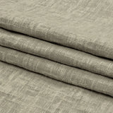 Cotton and Recycled Polyester Drapery Jacquard - Silver Crosshatched Lines - British Imported