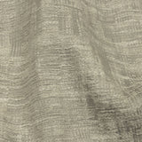 Cotton and Recycled Polyester Drapery Jacquard - Silver Crosshatched Lines - British Imported