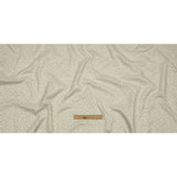 Recycled Polyester Drapery Jacquard - Ivory Stepping Stones - British Imported