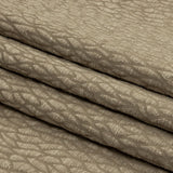 Recycled Polyester Drapery Jacquard - Latte Stepping Stones - British Imported
