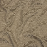 Recycled Polyester Drapery Jacquard - Latte Stepping Stones - British Imported