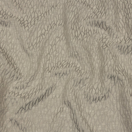 Recycled Polyester Drapery Jacquard - Silver Stepping Stones - British Imported