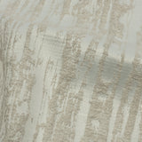 Recycled Polyester Drapery Jacquard - Ivory Striated - British Imported