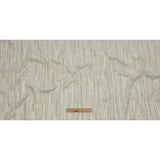 Recycled Polyester Drapery Jacquard - Ivory Striated - British Imported