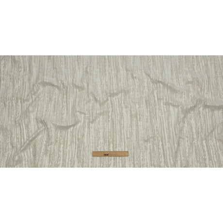 Recycled Polyester Drapery Jacquard - Ivory Striated - British Imported