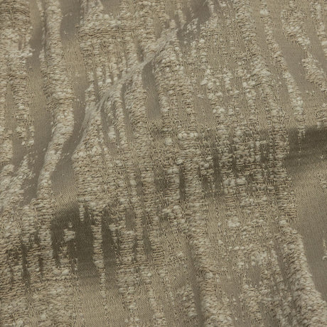 Recycled Polyester Drapery Jacquard - Latte Striated - British Imported