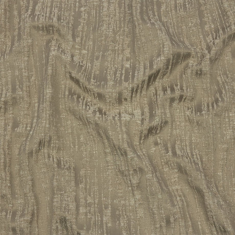 Recycled Polyester Drapery Jacquard - Latte Striated - British Imported