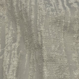 Recycled Polyester Drapery Jacquard - Silver Striated - British Imported