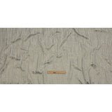 Recycled Polyester Drapery Jacquard - Silver Striated - British Imported