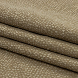 Recycled Polyester Drapery Jacquard - Caramel Spotted - British Imported