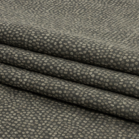 Recycled Polyester Drapery Jacquard - Mole Spotted - British Imported