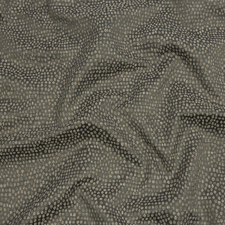 Recycled Polyester Drapery Jacquard - Mole Spotted - British Imported