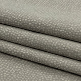 Recycled Polyester Drapery Jacquard - Silver Spotted - British Imported