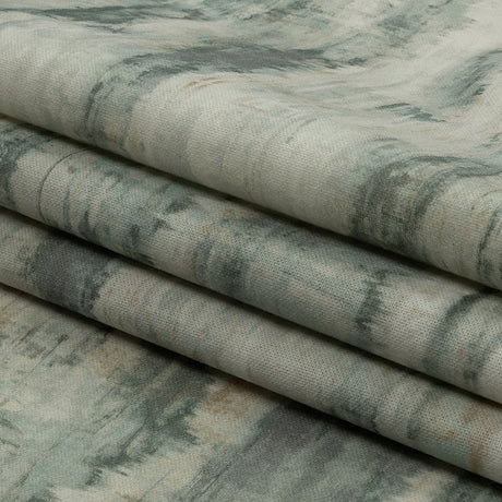 Cotton Canvas Print - Seafoam Painterly Texture - British Imported