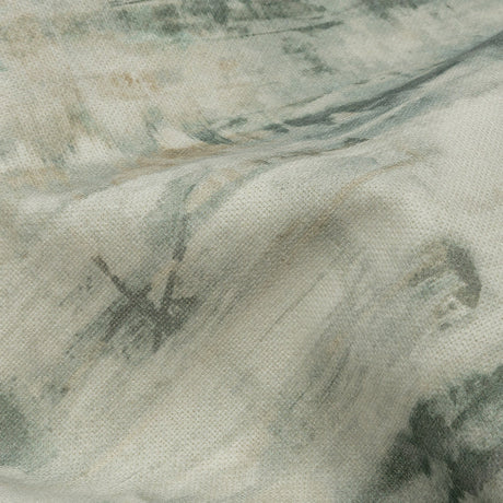 Cotton Canvas Print - Seafoam Painterly Texture - British Imported