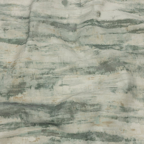 Cotton Canvas Print - Seafoam Painterly Texture - British Imported