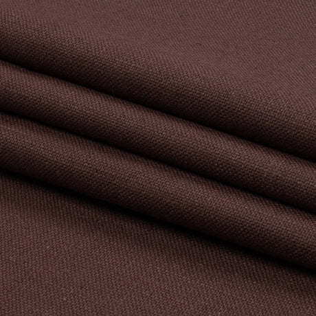Heavyweight Linen Woven - Mulberry - British Imported