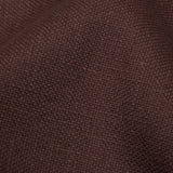 Heavyweight Linen Woven - Mulberry - British Imported