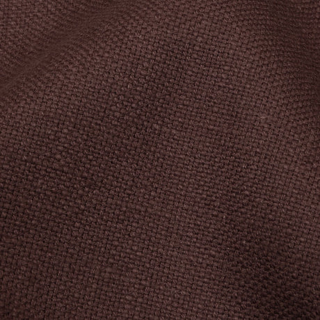 Heavyweight Linen Woven - Mulberry - British Imported