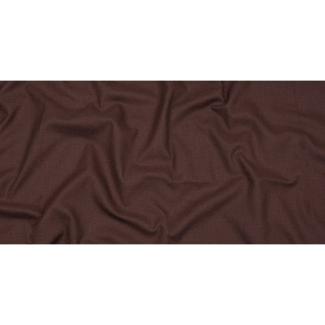 Heavyweight Linen Woven - Mulberry - British Imported