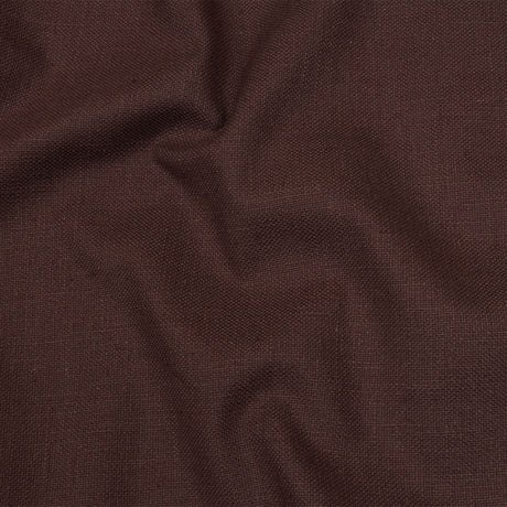 Heavyweight Linen Woven - Mulberry - British Imported