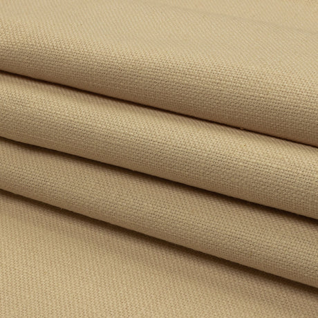 Heavyweight Linen Woven - Nougat - British Imported