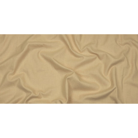 Heavyweight Linen Woven - Nougat - British Imported